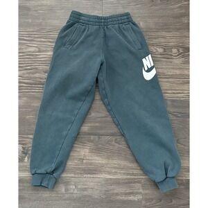 nike sportswear club fleece joggers Pants Dark Green Youth Boys Size Medium